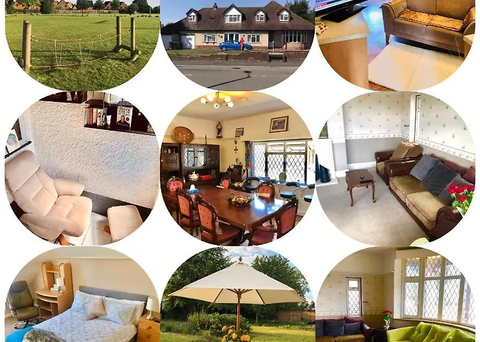 Amazing Quiet Garden House Near London Luton Airport